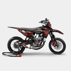 BRUME - Decoratieset SHERCO 50cc - Rood
