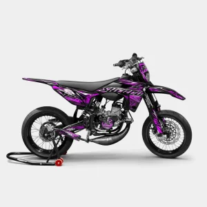 BRUME - Decoratieset SHERCO 50cc - Roze