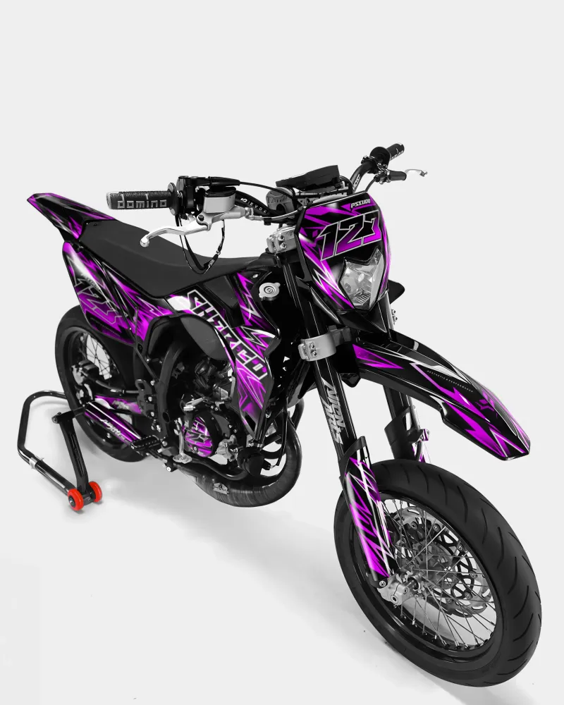 BRUME - Decoratieset SHERCO 50cc - Roze