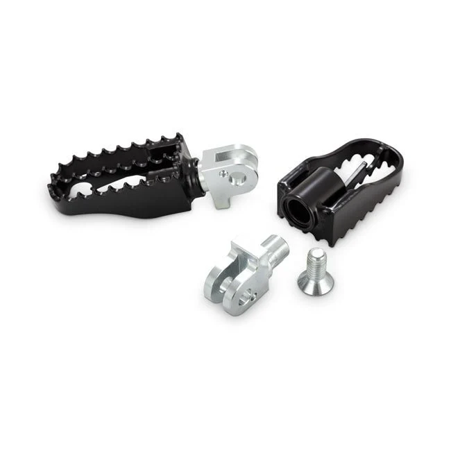 Burly MX-stijl voetsteunen voor passagier voor Triumph