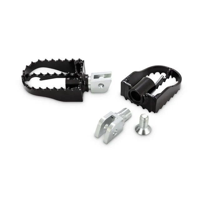 Burly MX-stijl voetsteunen voor passagier voor Harley