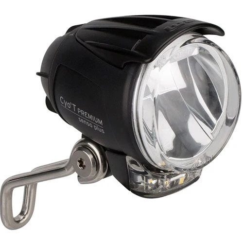 Busch + Müller IQ Cyo Premium T koplamp Sensor+stand+daglicht zwart
