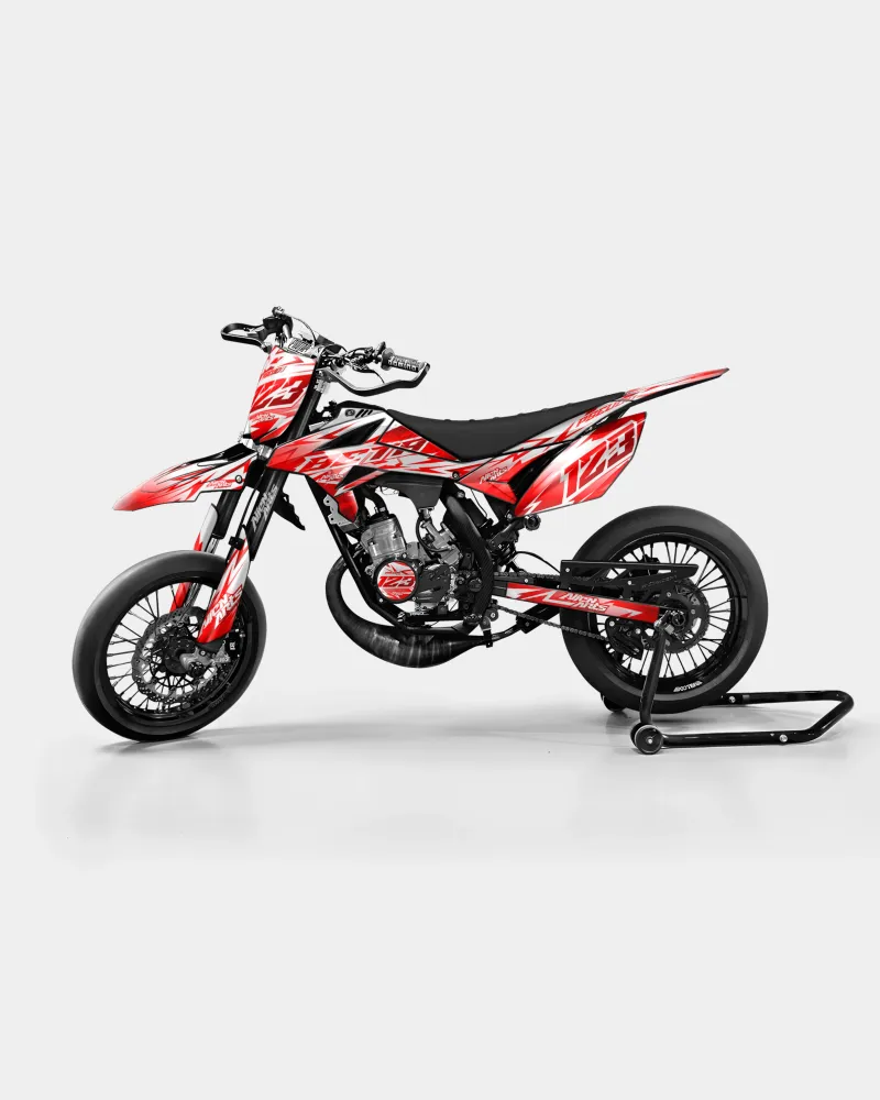 CALYPSO - Decoratieset BETA 50cc - Rood