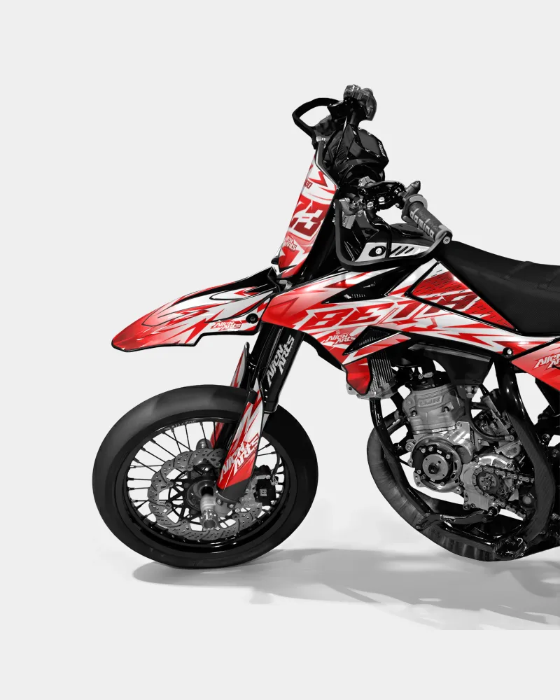 CALYPSO - Decoratieset BETA 50cc - Rood