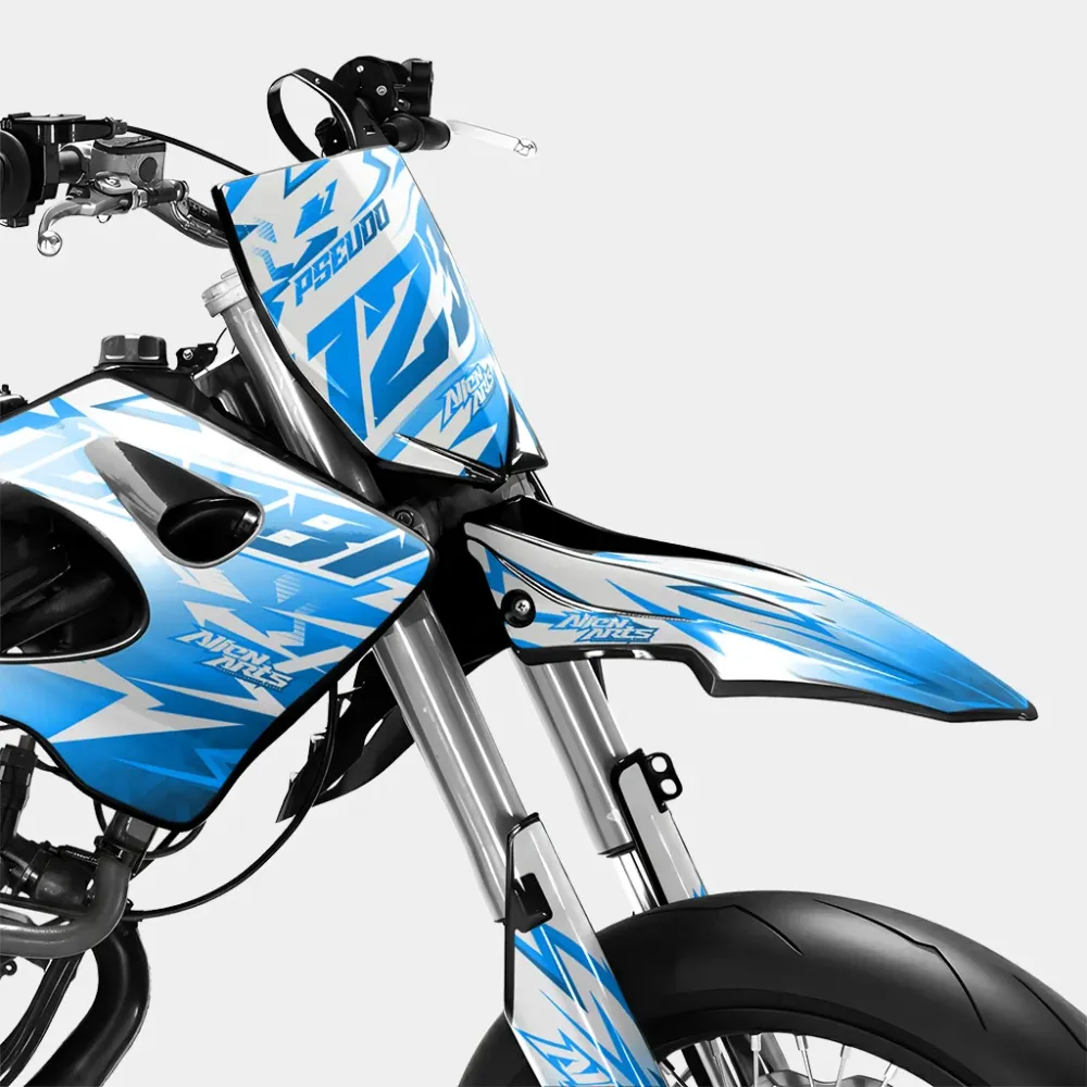 CALYPSO - Decoratieset DERBI 50cc - Blauw