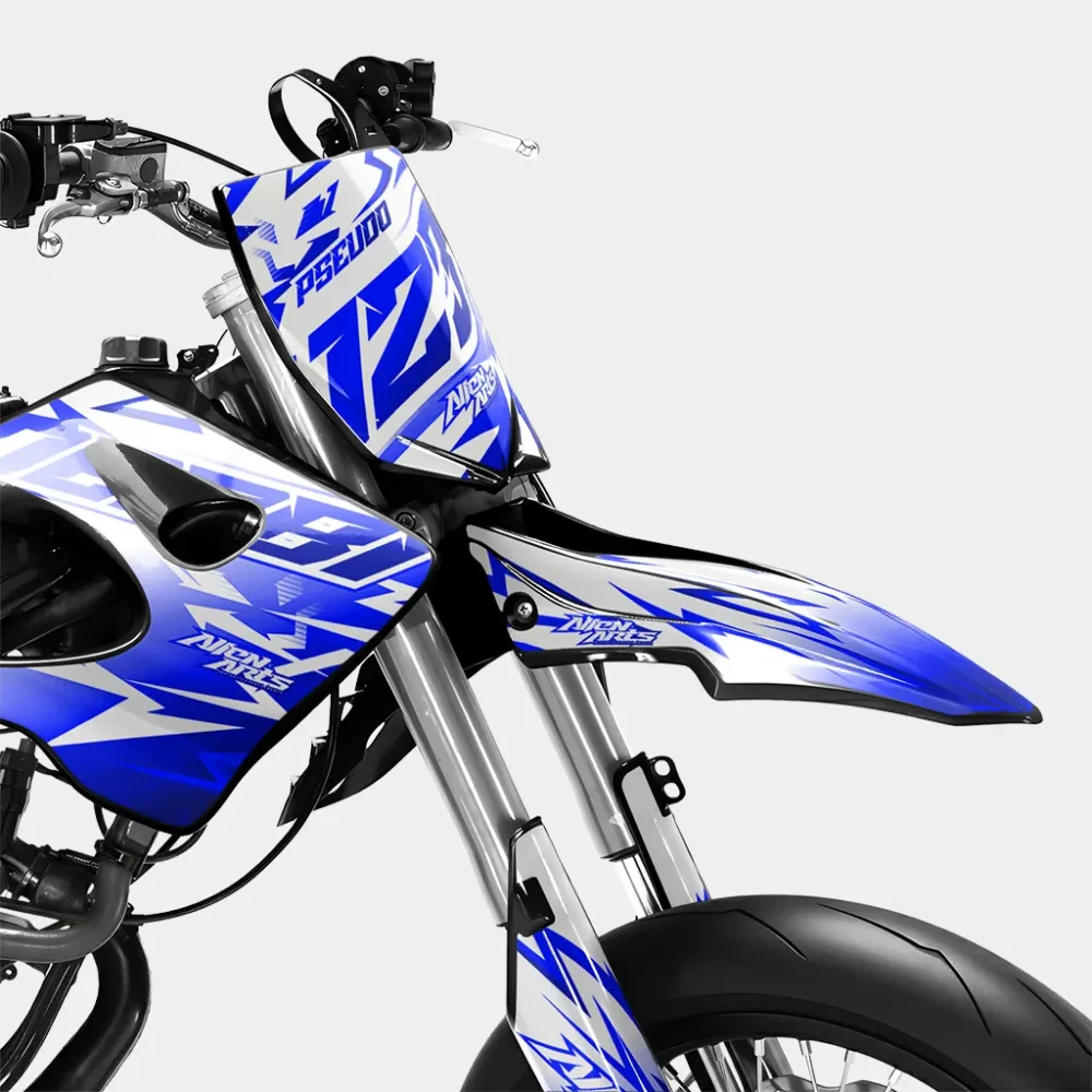 CALYPSO - Decoratieset DERBI 50cc - Donkerblauw