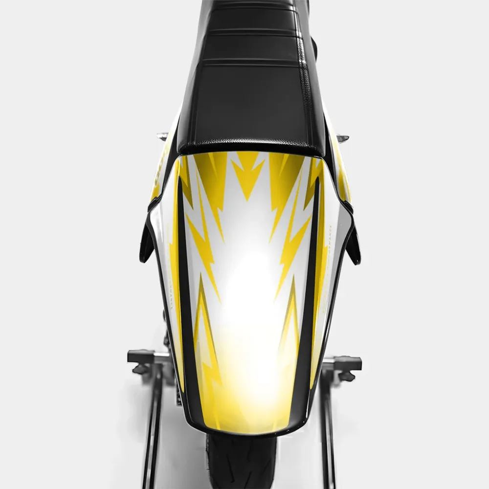 CALYPSO - Decoratieset DERBI 50cc - Donkergeel