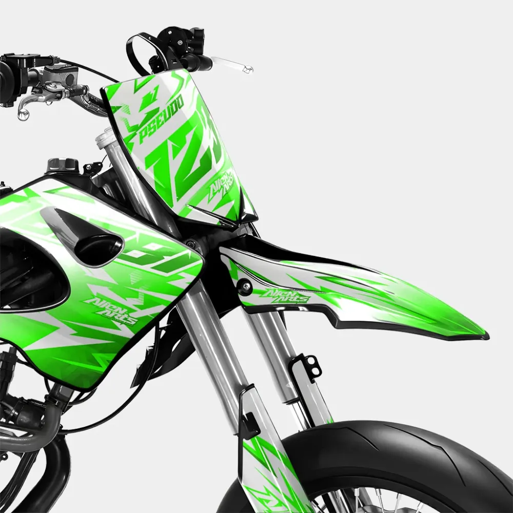 CALYPSO - Decoratieset DERBI 50cc - Groen