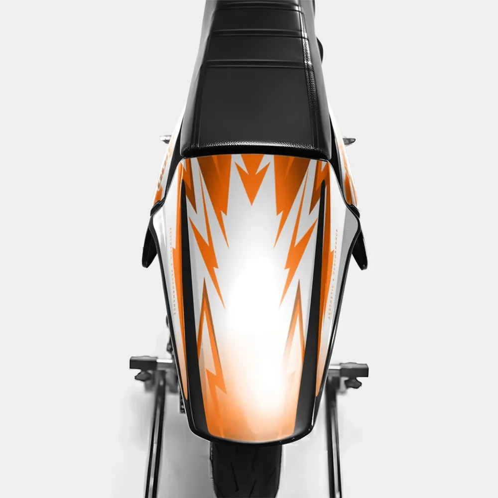 CALYPSO - Decoratieset DERBI 50cc - Oranje