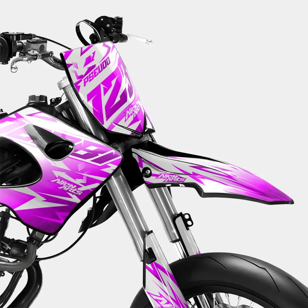 CALYPSO - Decoratieset DERBI 50cc - Roze