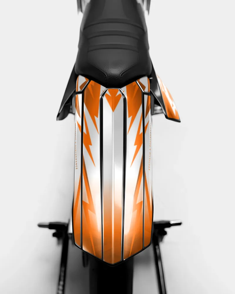 CALYPSO - Decoratieset RIEJU 50cc - Oranje