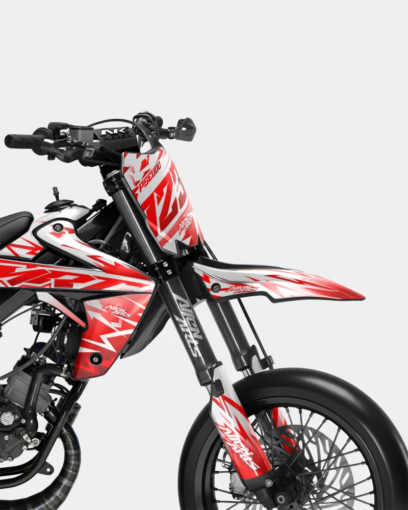 CALYPSO - Decoratieset RIEJU 50cc - Rood