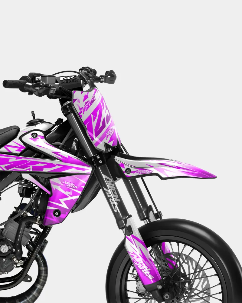 CALYPSO - Decoratieset RIEJU 50cc - Roze