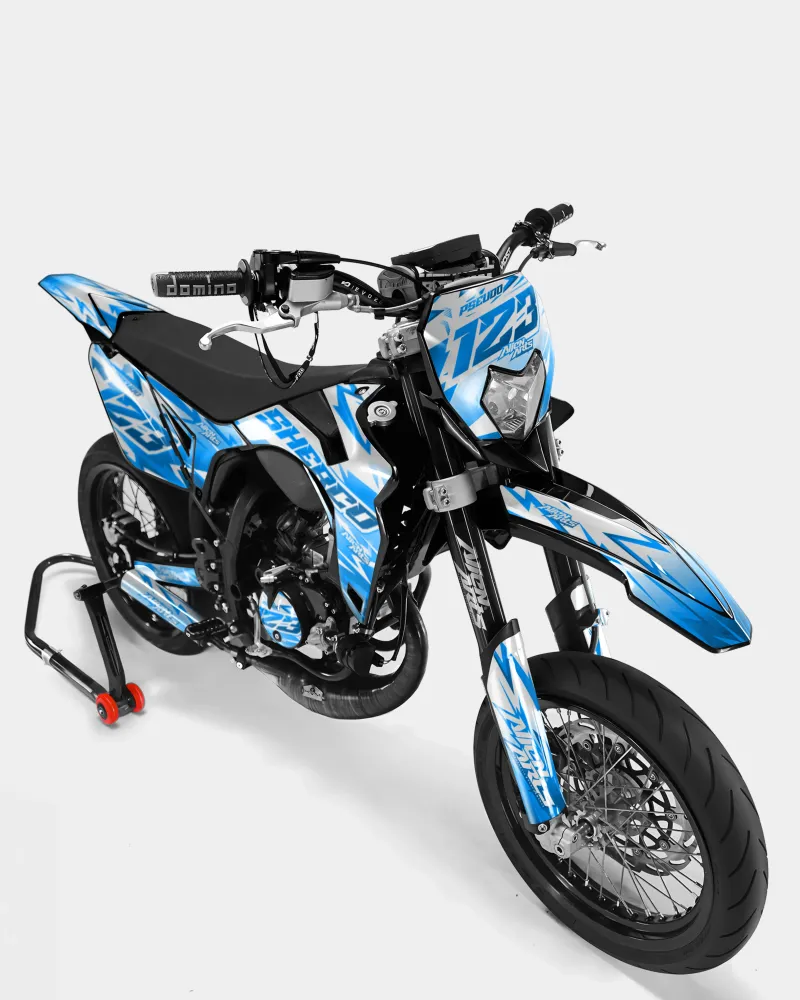 CALYPSO - Decoratieset SHERCO 50cc - Blauw