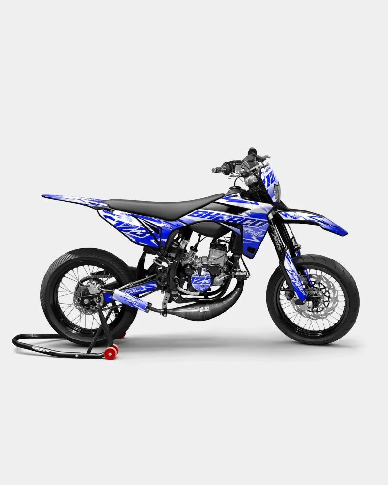 CALYPSO - Decoratieset SHERCO 50cc - Donkerblauw
