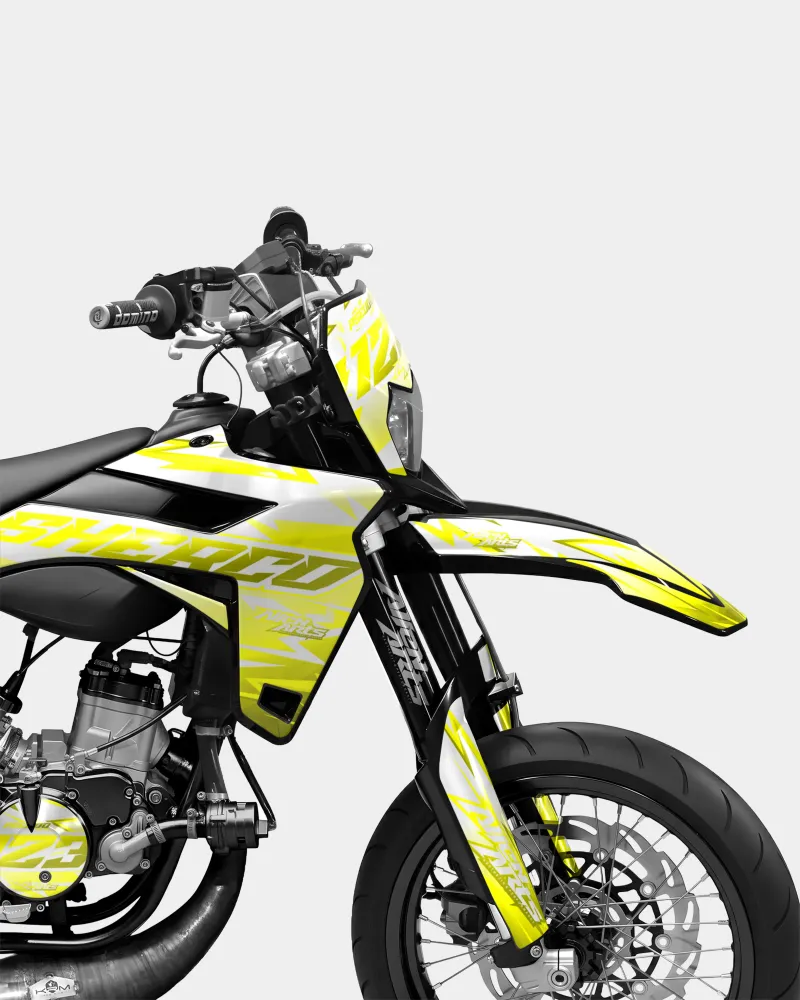 CALYPSO - Decoratieset SHERCO 50cc - Geel