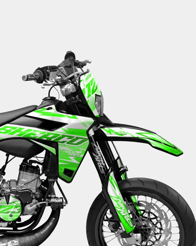 CALYPSO - Decoratieset SHERCO 50cc - Groen
