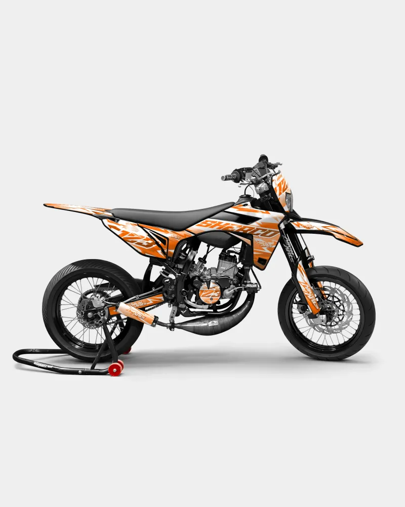 CALYPSO - Decoratieset SHERCO 50cc - Oranje