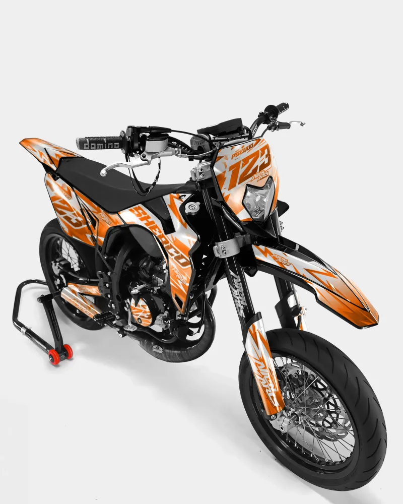 CALYPSO - Decoratieset SHERCO 50cc - Oranje