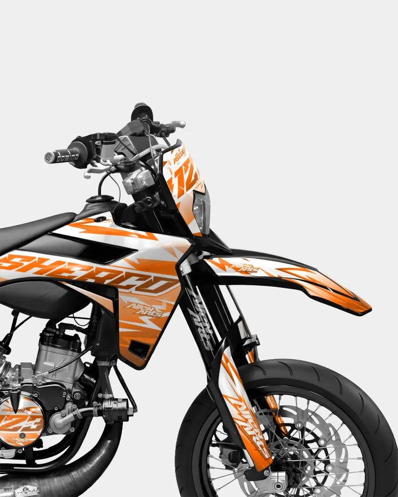 CALYPSO - Decoratieset SHERCO 50cc - Oranje