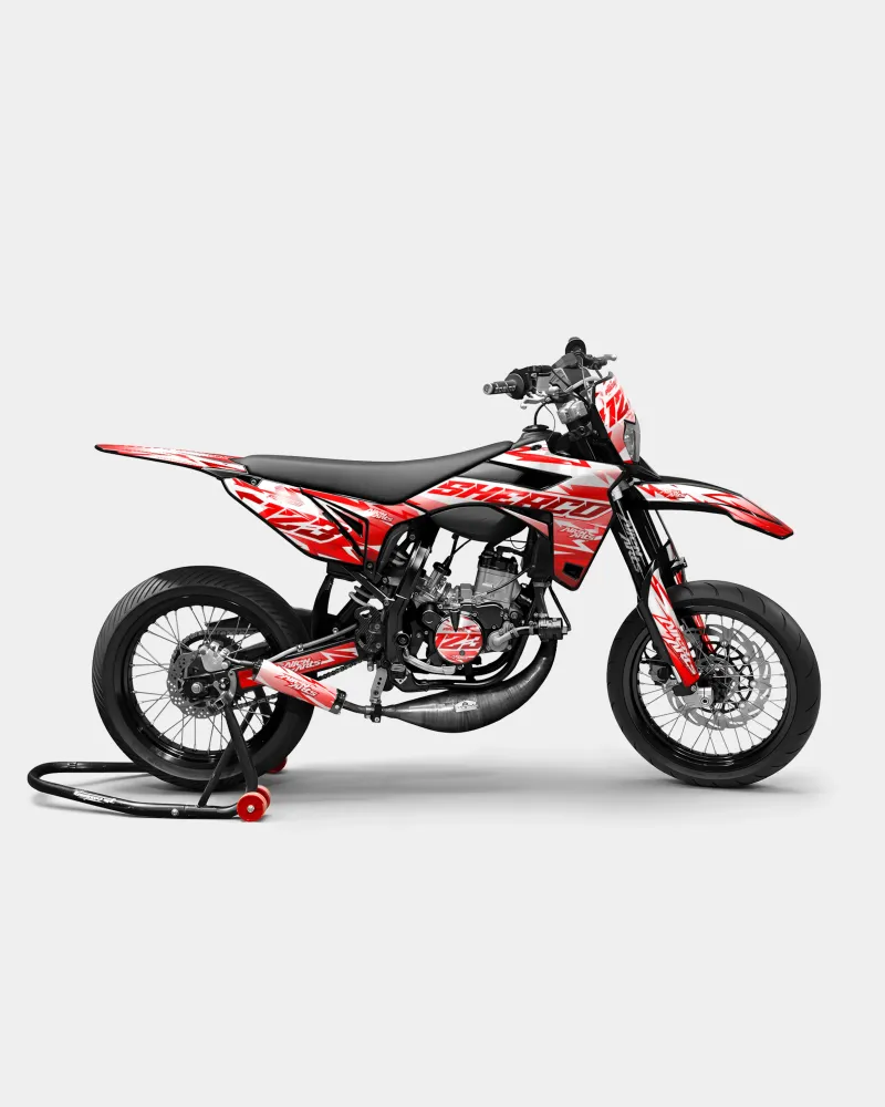 CALYPSO - Decoratieset SHERCO 50cc - Rood