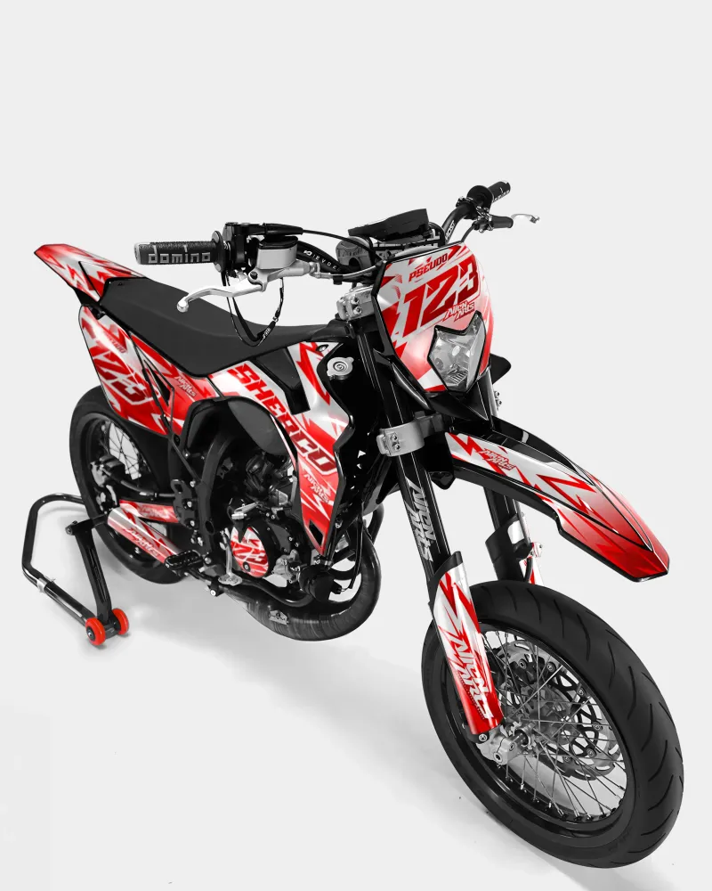 CALYPSO - Decoratieset SHERCO 50cc - Rood