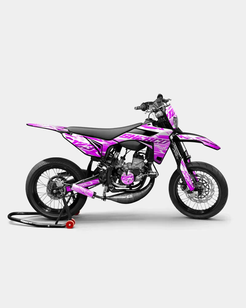 CALYPSO - Decoratieset SHERCO 50cc - Roze