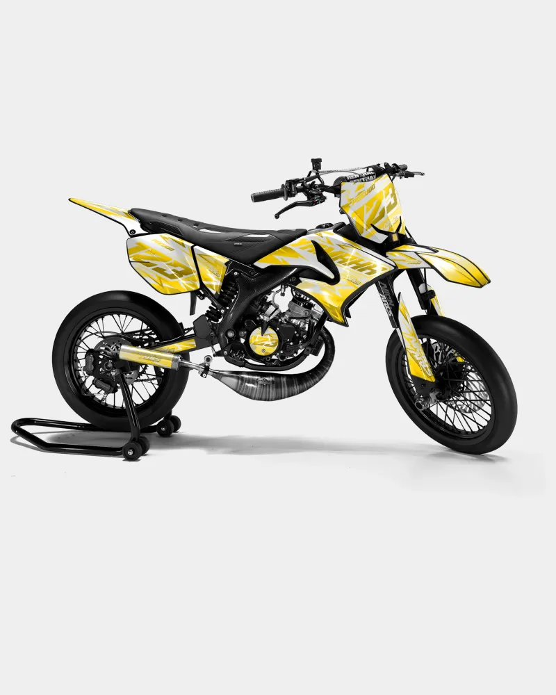 CALYPSO - Decoratieset YAMAHA DT 50cc - Donkergeel