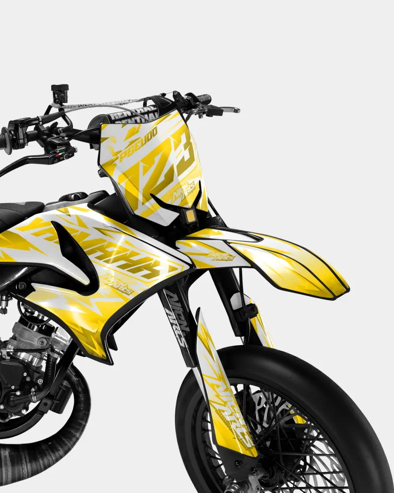 CALYPSO - Decoratieset YAMAHA DT 50cc - Donkergeel