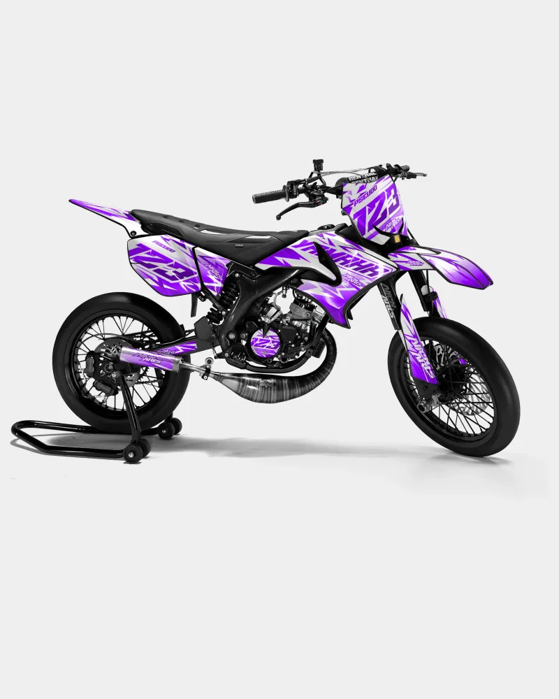CALYPSO - Decoratieset YAMAHA DT 50cc - Paars