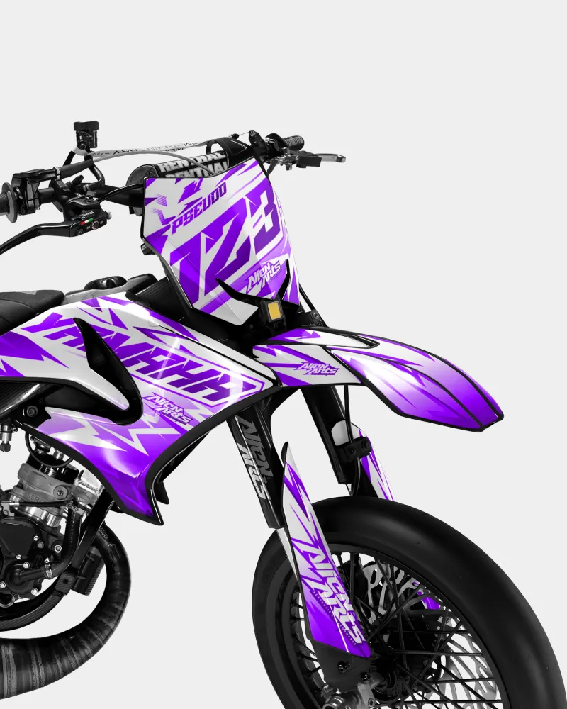 CALYPSO - Decoratieset YAMAHA DT 50cc - Paars