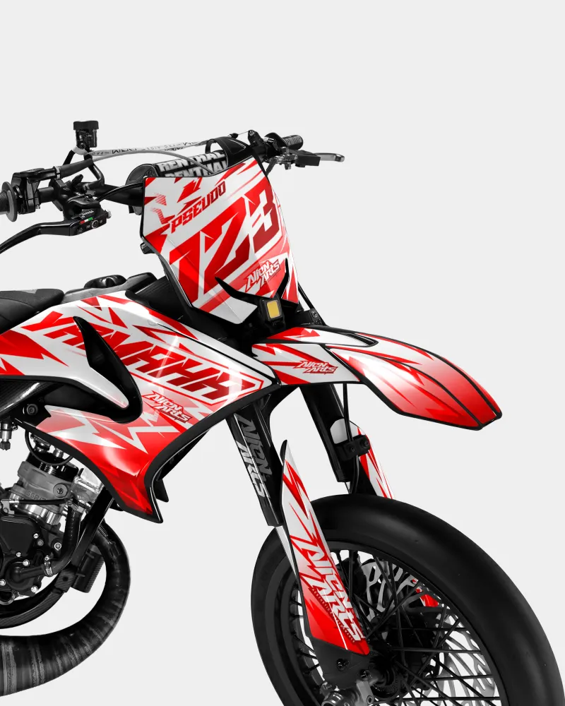 CALYPSO - Decoratieset YAMAHA DT 50cc - Rood