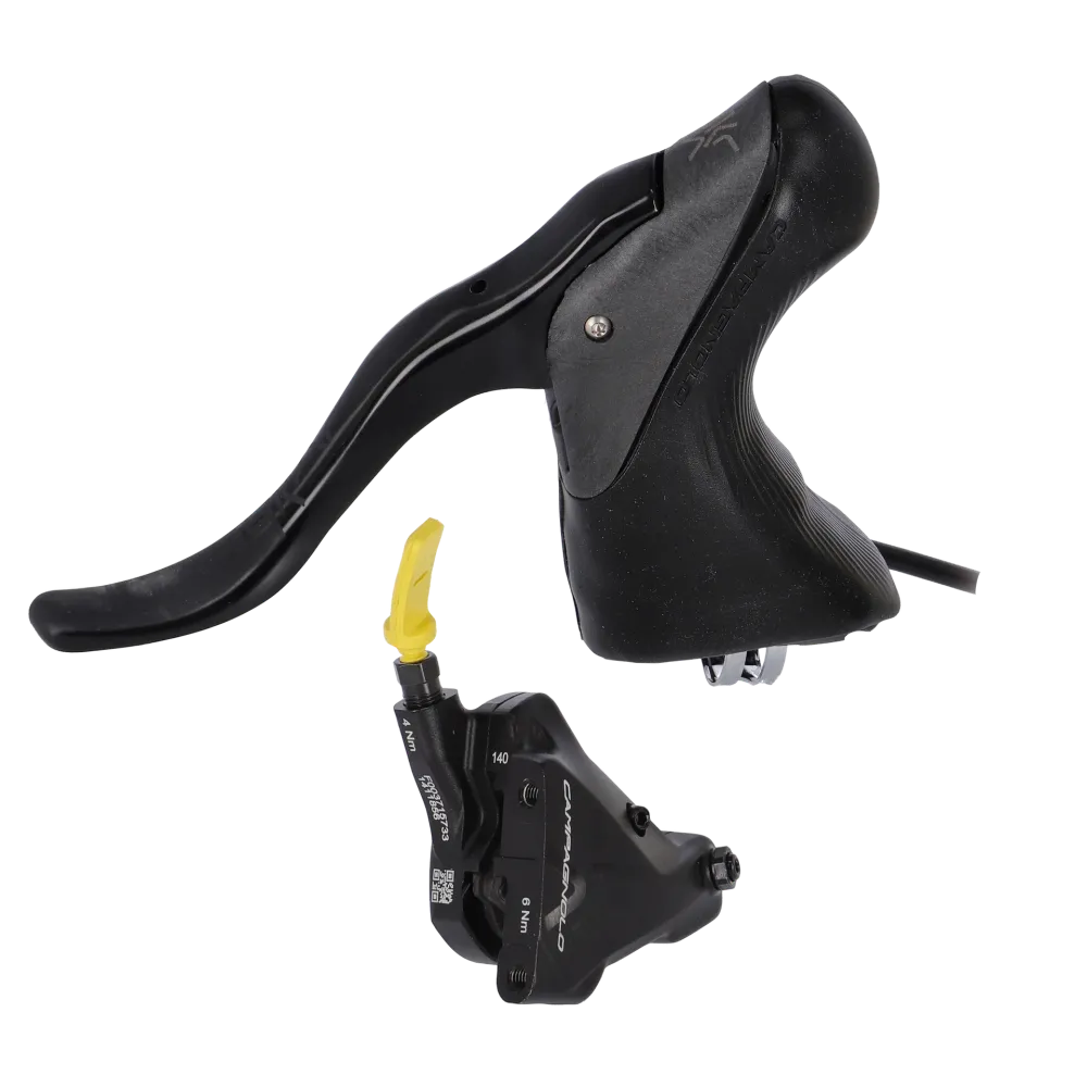 Campagnolo Ekar schijfrem met Ergopower hendel links