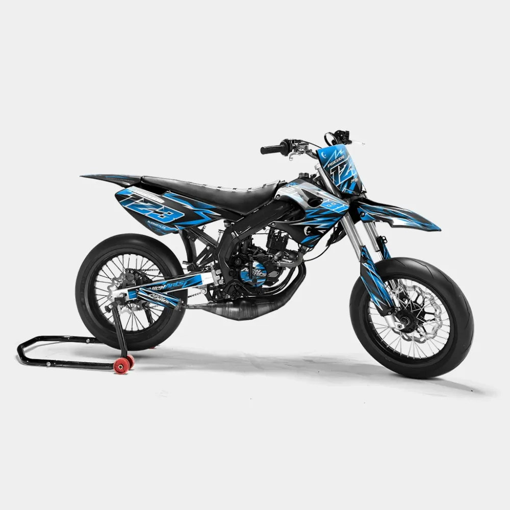 CIEL - Decoratieset DERBI 50cc - Blauw