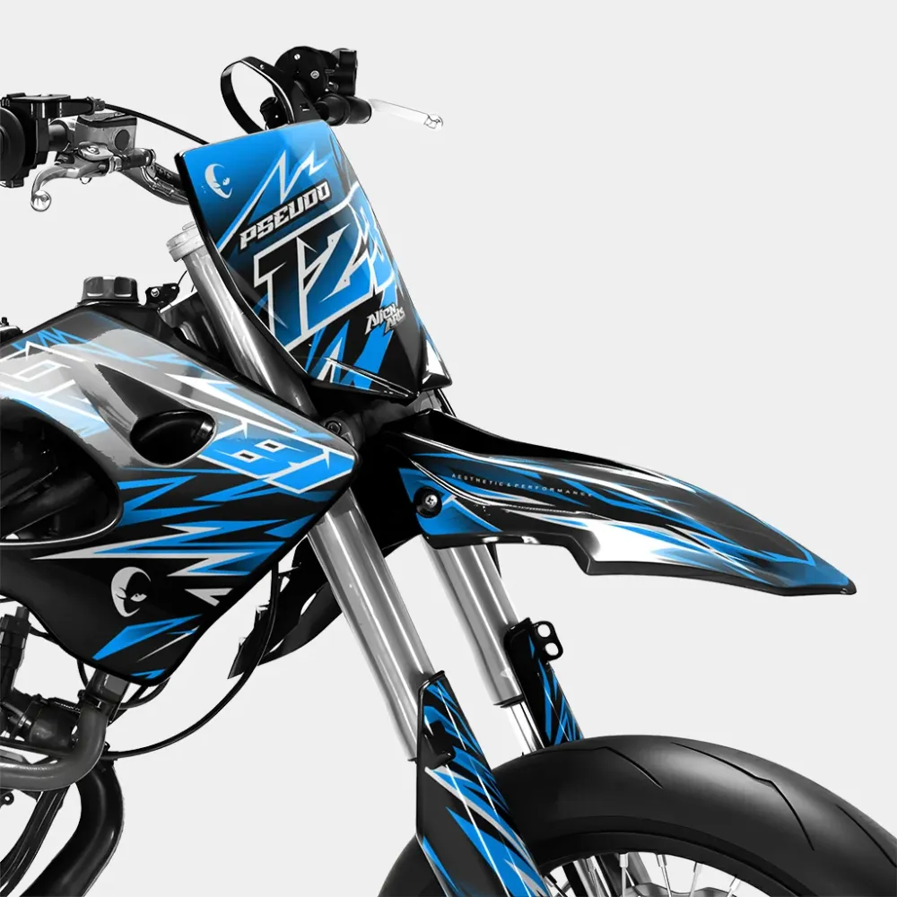 CIEL - Decoratieset DERBI 50cc - Blauw