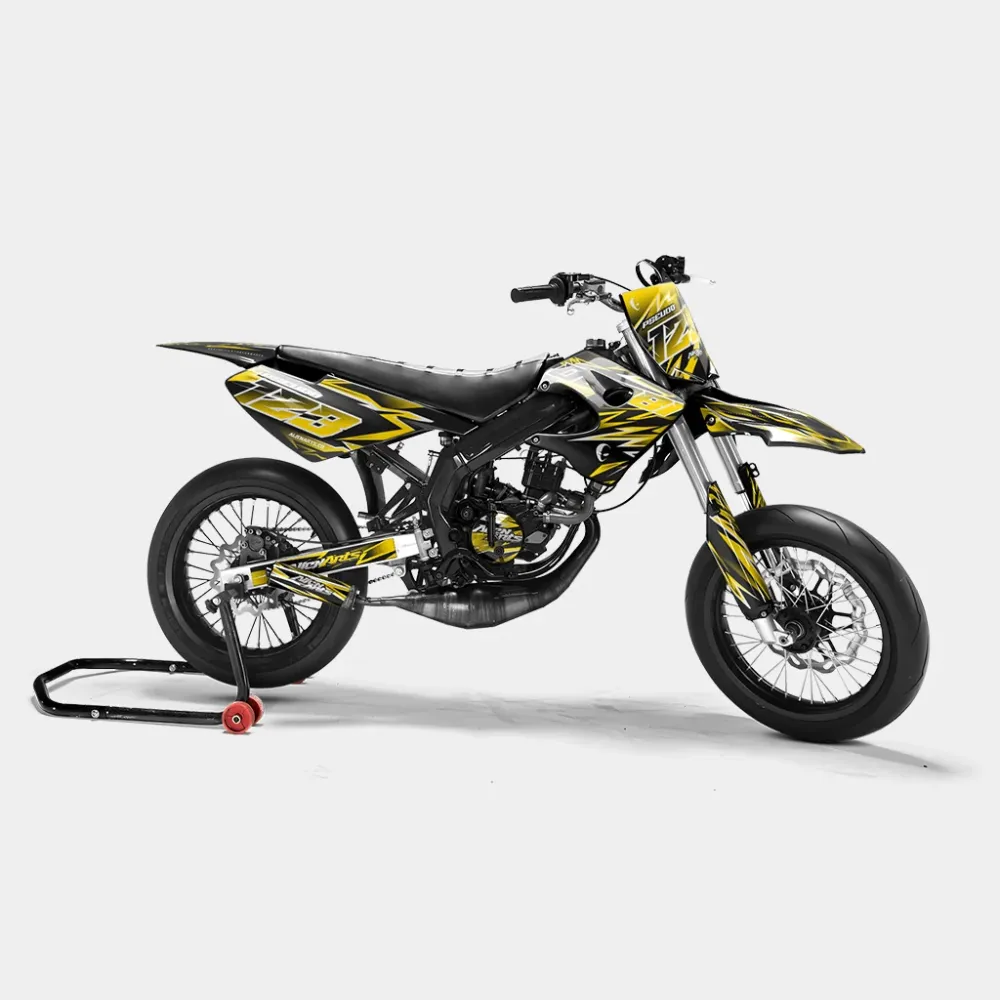 CIEL - Decoratieset DERBI 50cc - Donkergeel