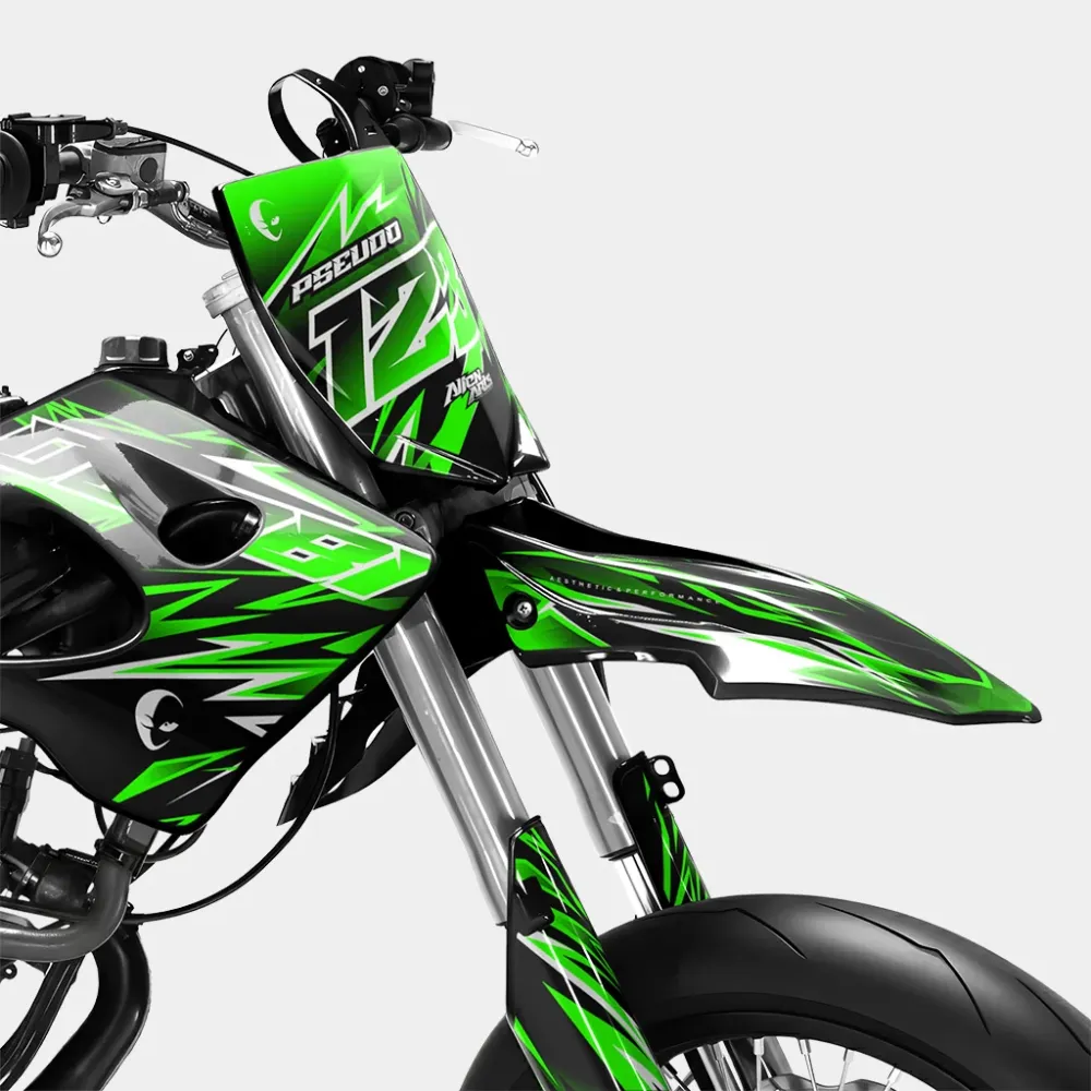 CIEL - Decoratieset DERBI 50cc - Groen