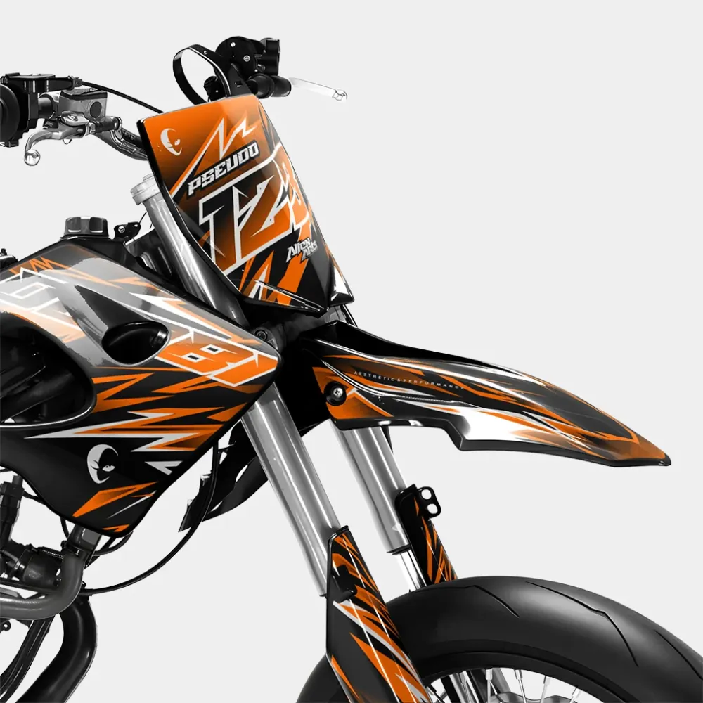 CIEL - Decoratieset DERBI 50cc - Oranje
