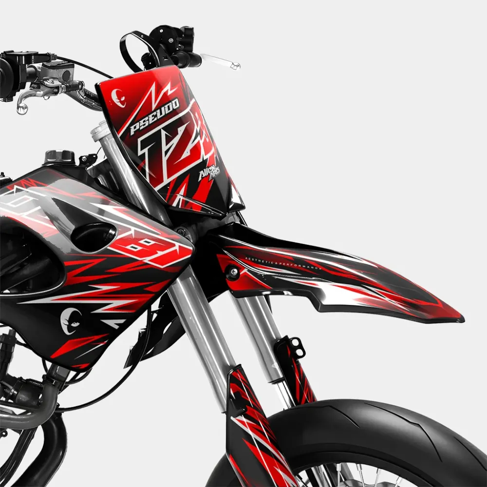 CIEL - Decoratieset DERBI 50cc - Rood