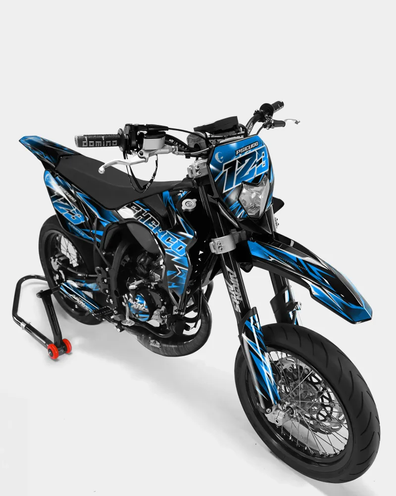 CIEL - Decoratieset SHERCO 50cc - Blauw