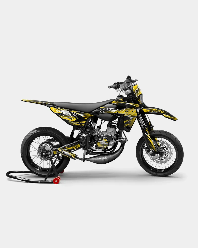 CIEL - Decoratieset SHERCO 50cc - Donkergeel