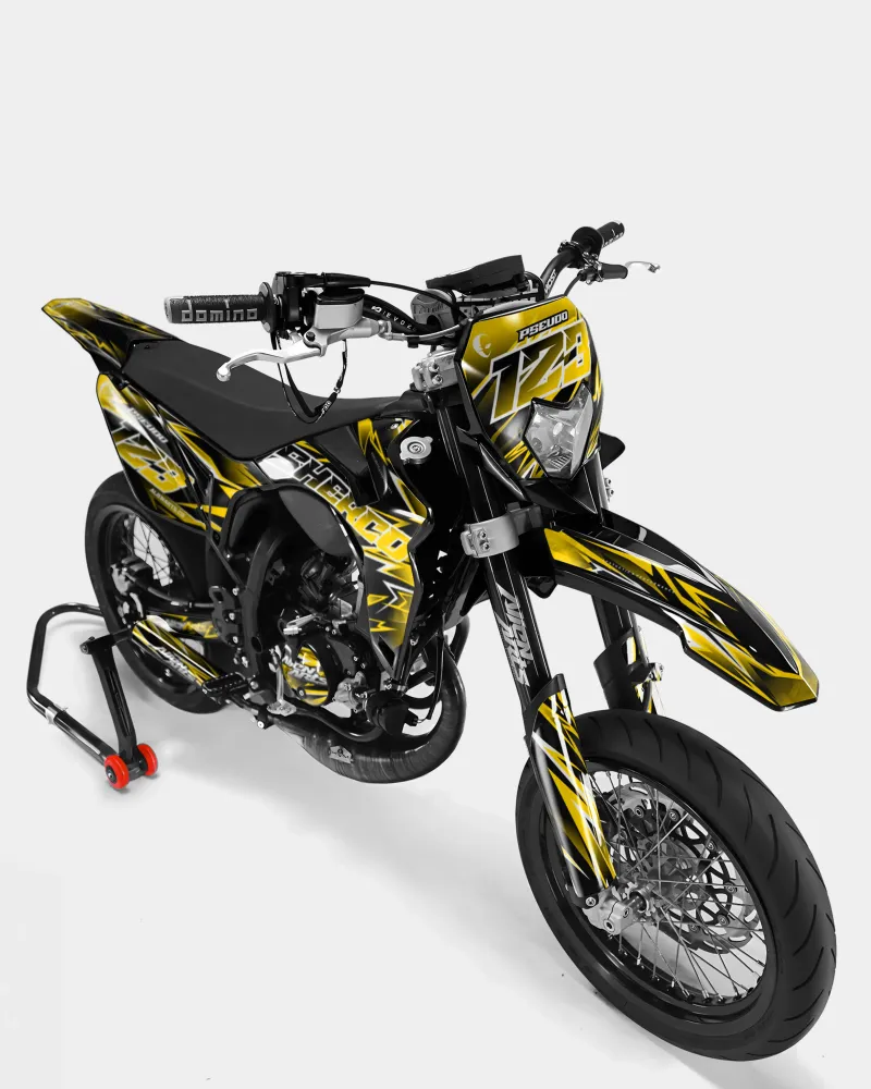 CIEL - Decoratieset SHERCO 50cc - Donkergeel