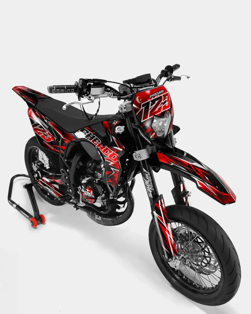 CIEL - Decoratieset SHERCO 50cc - Rood