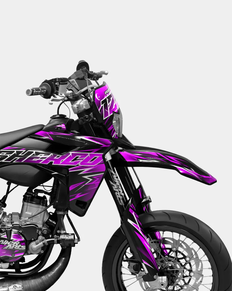 CIEL - Decoratieset SHERCO 50cc - Roze