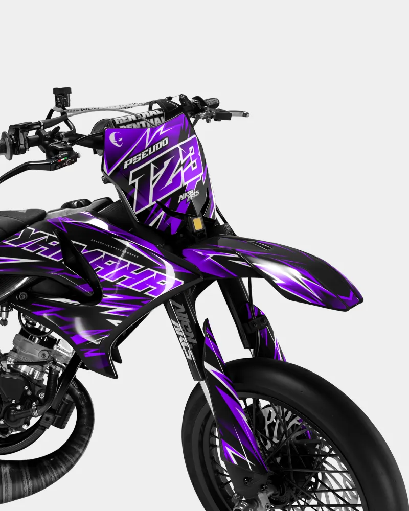 CIEL - Decoratieset YAMAHA DT 50cc - Paars
