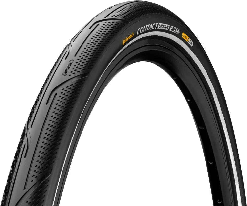 Continental Contact Urban Draadband 16x1.35" E-50 Reflex zwart