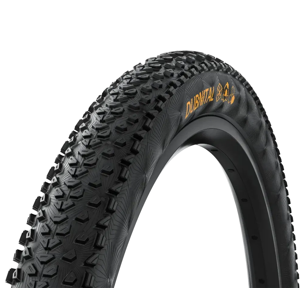 Continental Dubnital Trail Grip vouw 28" vouwband zwart / zwart skin