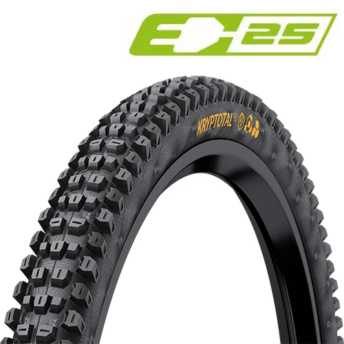 Continental Kryptotal-F Trail Soft vouw 28" vouwband zwart / zwart skin