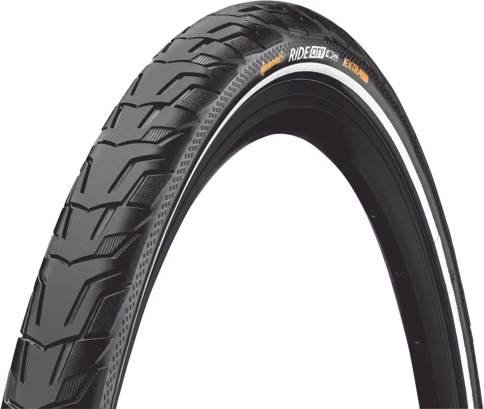 Continental RIDE City Draadband 26x1.75" E-25 Reflex zwart