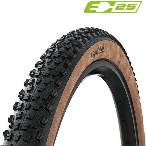 Continental Trinotal Race Grip Vouw 28" Vouwband zwart / transparante huid